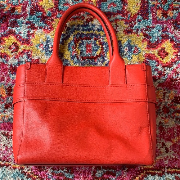 Kate Spade Red Bow Tote Bag Leather - Picture 2 of 7